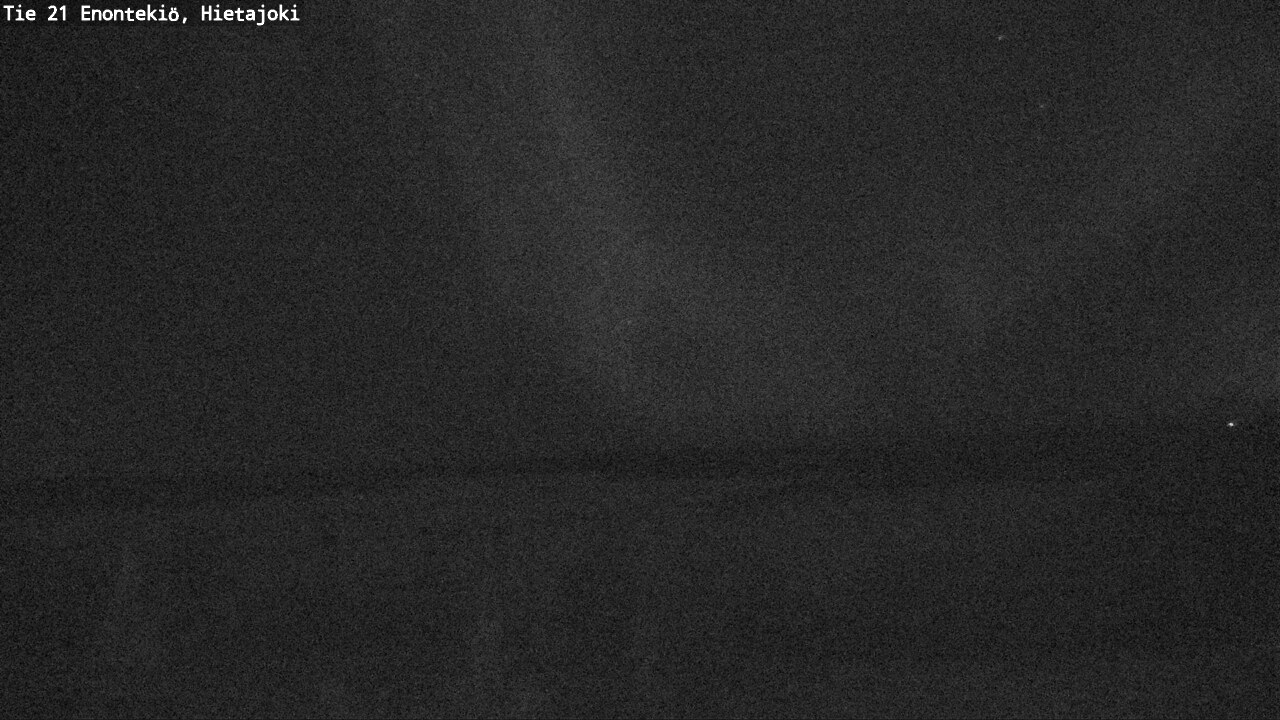 Weather Camera Image Väg 21 Enontekis, Hietajoki, Enontekiö, Lappi