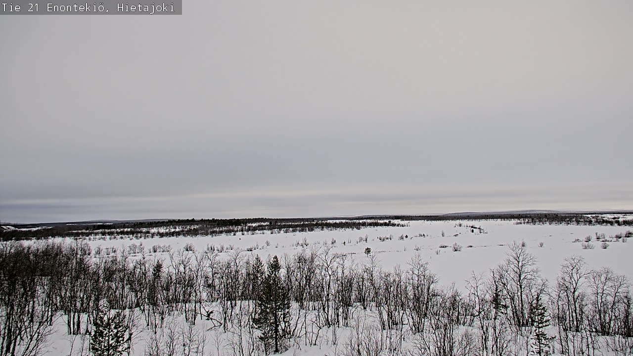 Kelikamerat Kuva Tie 21 Enontekiö, Hietajoki, Enontekiö, Lappi