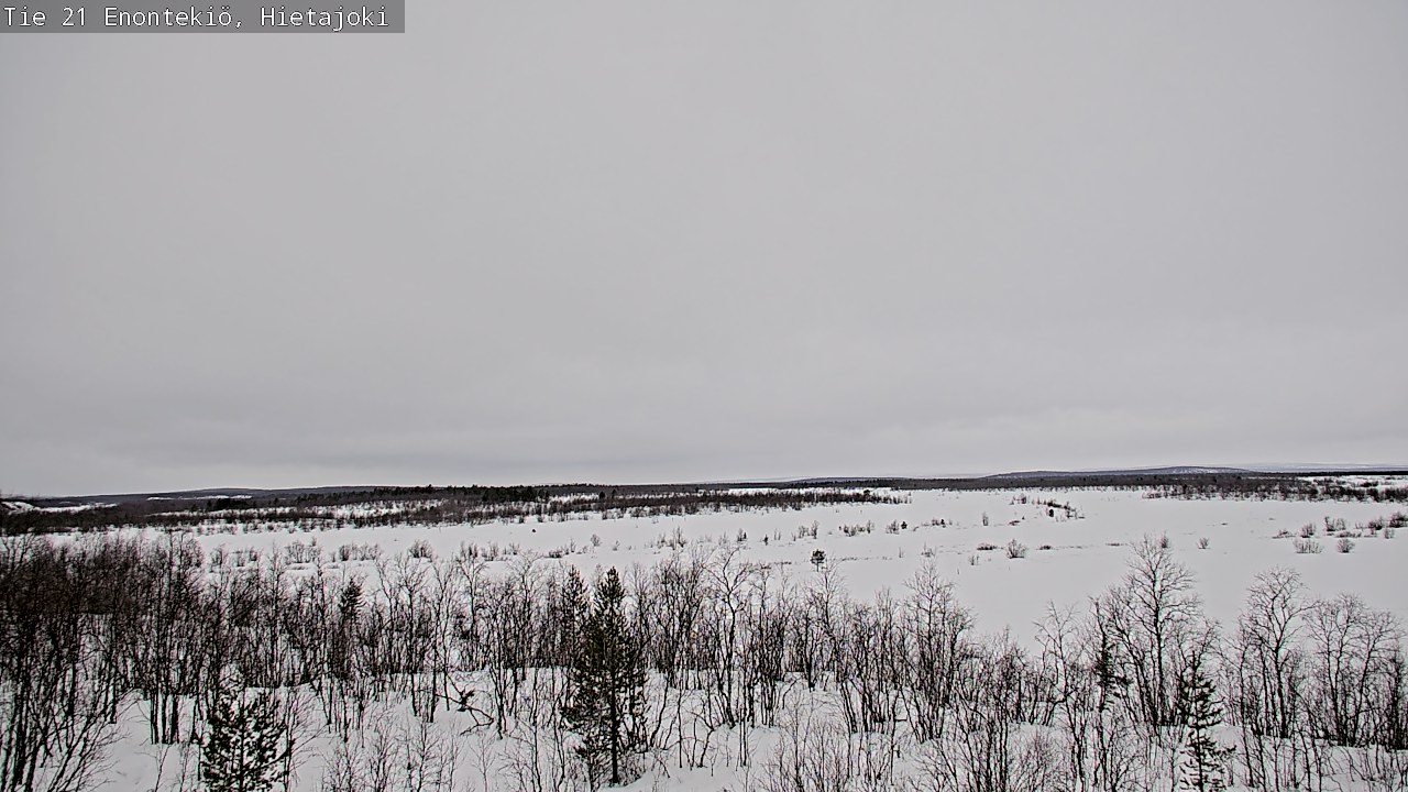 Kelikamerat Kuva Tie 21 Enontekiö, Hietajoki, Enontekiö, Lappi