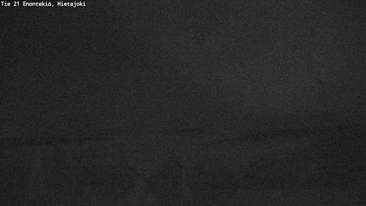 Weather Camera Image Väg 21 Enontekis, Hietajoki, Enontekiö, Lappi