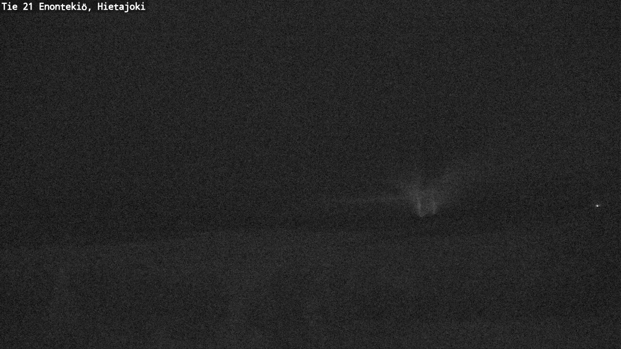 Weather Camera Image Väg 21 Enontekis, Hietajoki, Enontekiö, Lappi