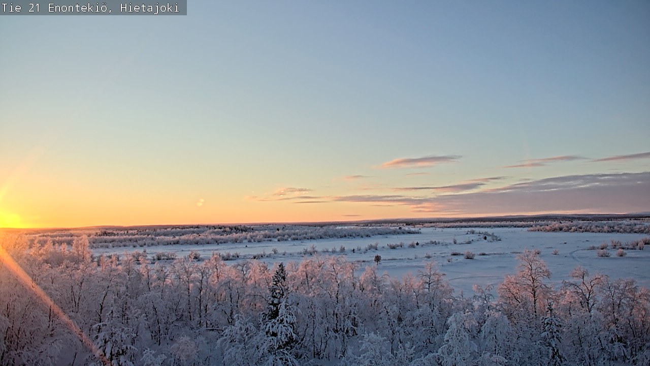 Kelikamerat Kuva Tie 21 Enontekiö, Hietajoki, Enontekiö, Lappi