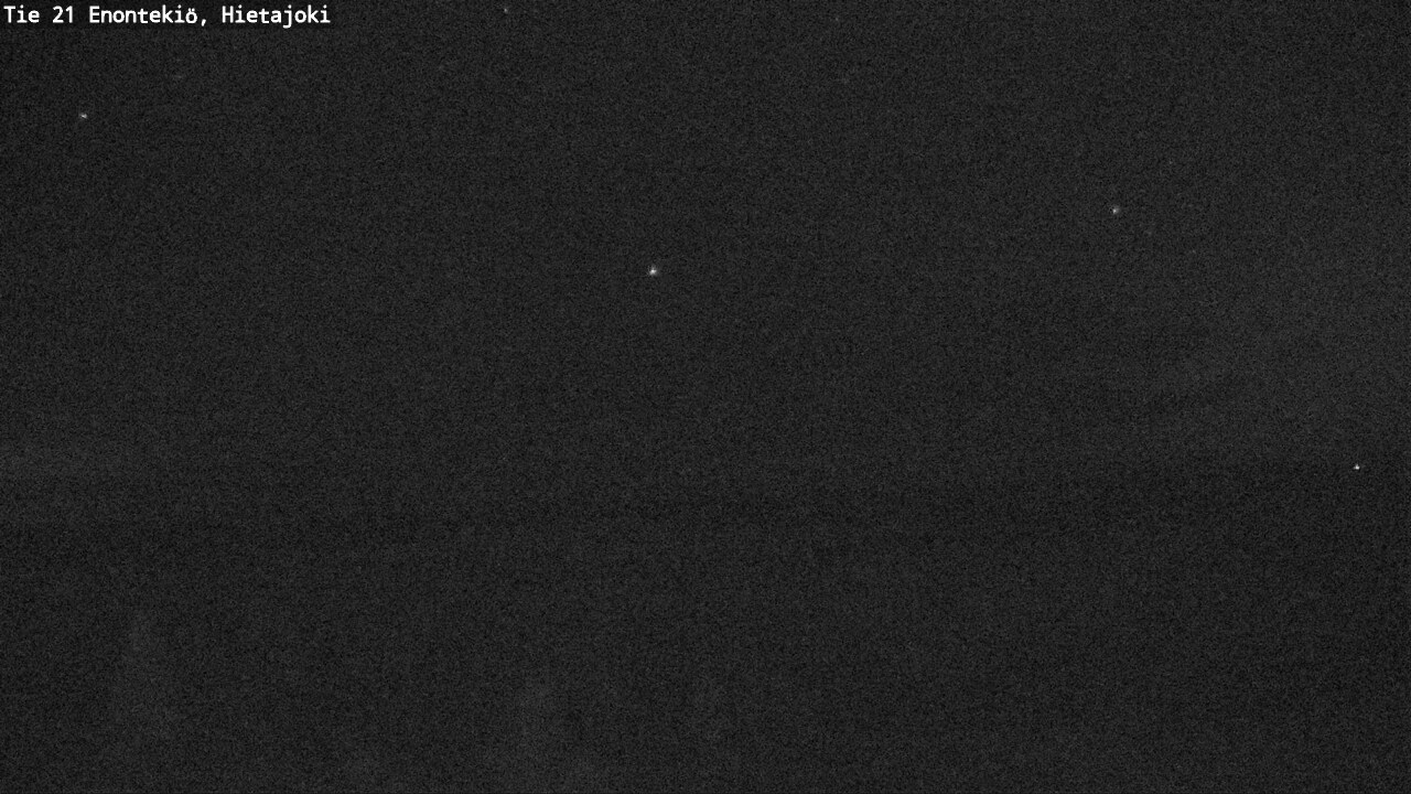 Weather Camera Image Väg 21 Enontekis, Hietajoki, Enontekiö, Lappi