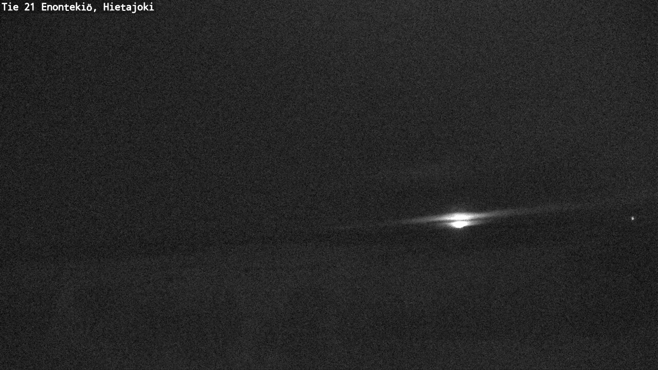 Weather Camera Image Väg 21 Enontekis, Hietajoki, Enontekiö, Lappi