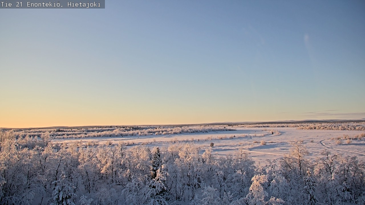 Kelikamerat Kuva Tie 21 Enontekiö, Hietajoki, Enontekiö, Lappi