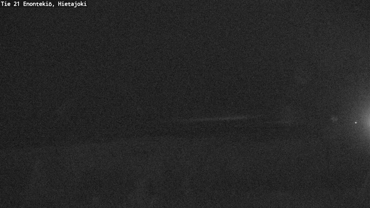 Weather Camera Image Väg 21 Enontekis, Hietajoki, Enontekiö, Lappi