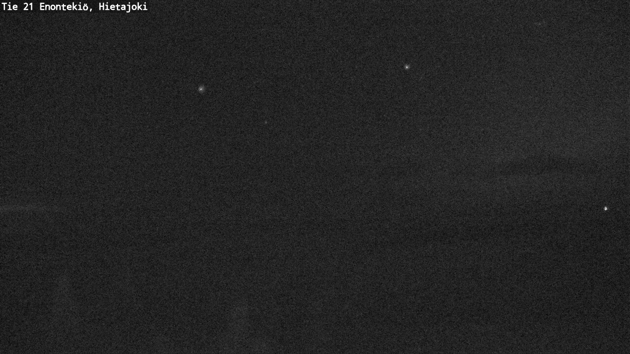 Weather Camera Image Väg 21 Enontekis, Hietajoki, Enontekiö, Lappi