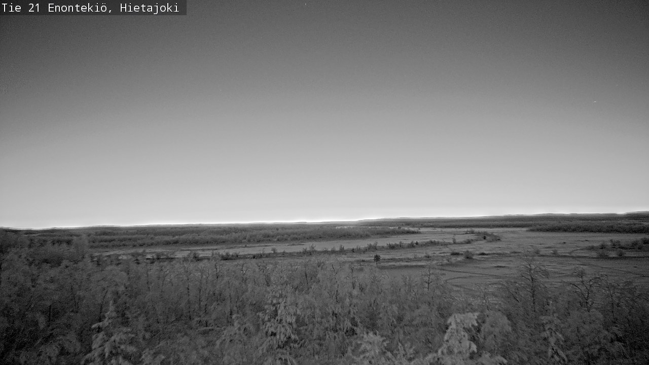 Weather Camera Image Väg 21 Enontekis, Hietajoki, Enontekiö, Lappi