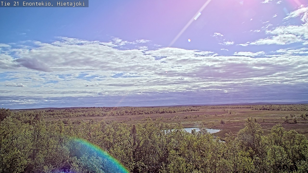 Kelikamerat Kuva Tie 21 Enontekiö, Hietajoki, Enontekiö, Lappi