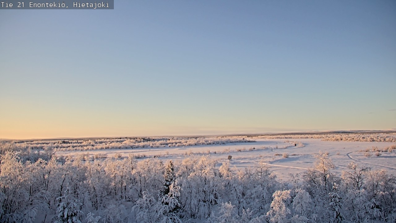 Kelikamerat Kuva Tie 21 Enontekiö, Hietajoki, Enontekiö, Lappi
