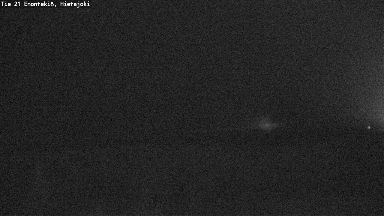 Weather Camera Image Väg 21 Enontekis, Hietajoki, Enontekiö, Lappi