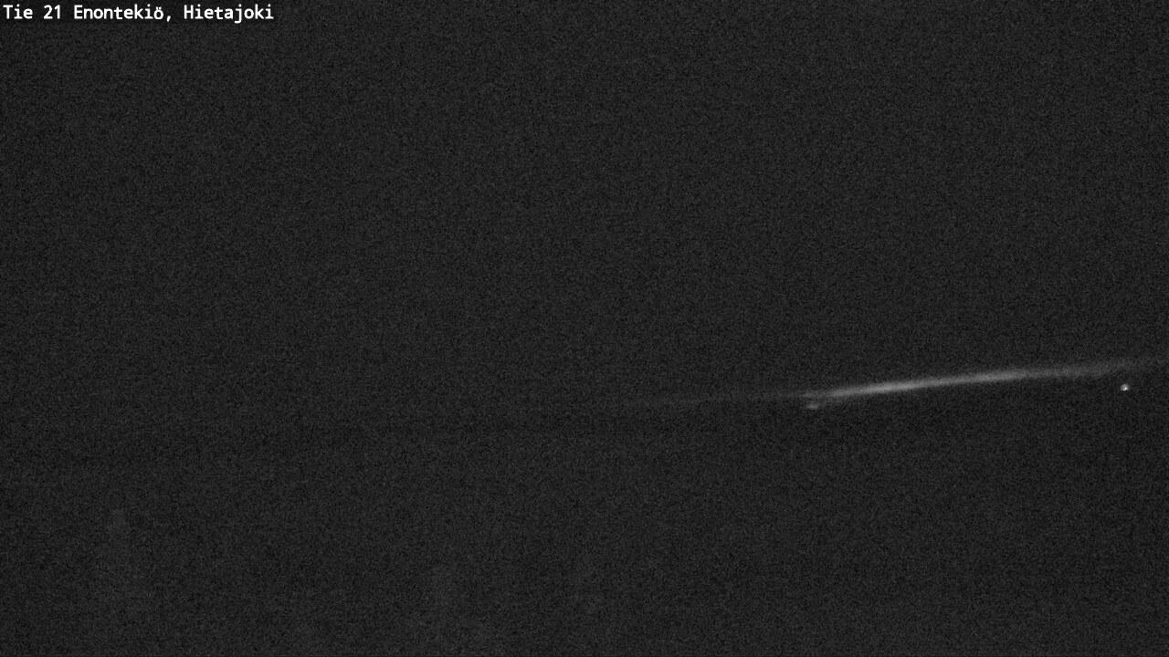 Weather Camera Image Väg 21 Enontekis, Hietajoki, Enontekiö, Lappi