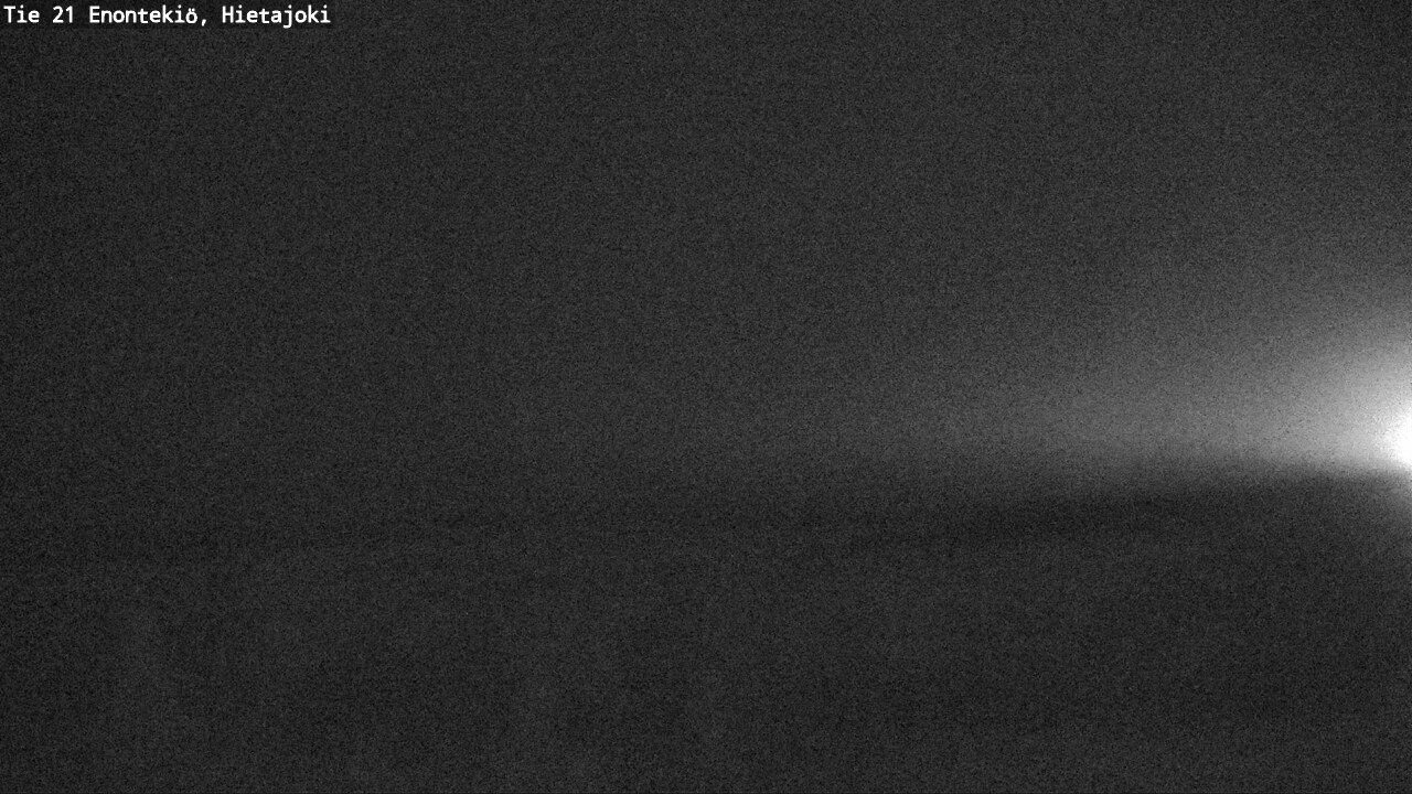 Weather Camera Image Väg 21 Enontekis, Hietajoki, Enontekiö, Lappi
