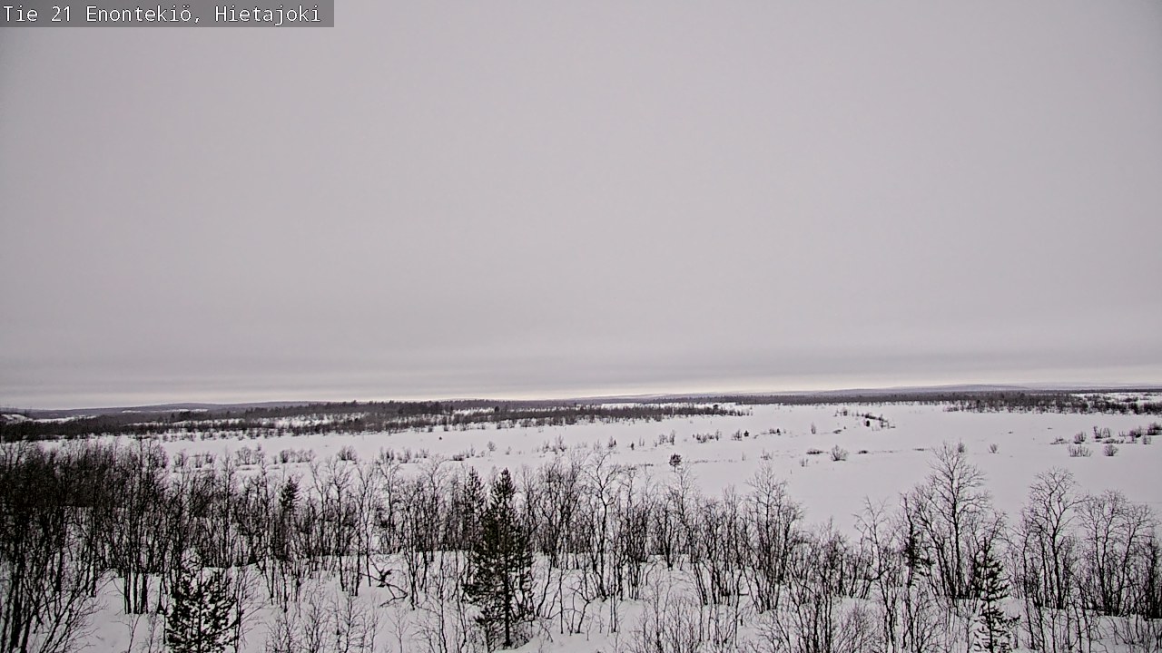 Kelikamerat Kuva Tie 21 Enontekiö, Hietajoki, Enontekiö, Lappi