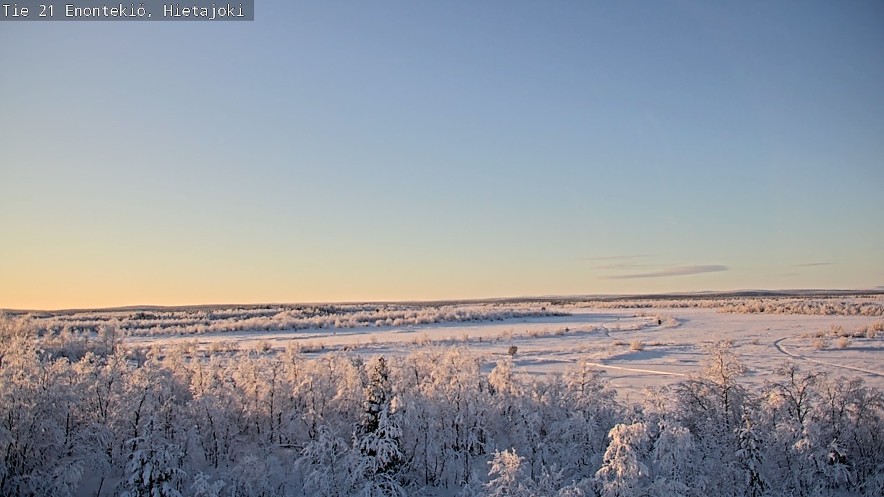 Kelikamerat Kuva Tie 21 Enontekiö, Hietajoki, Enontekiö, Lappi
