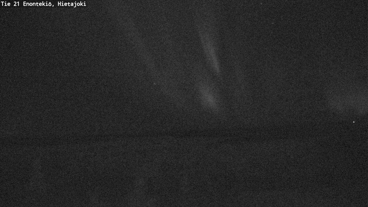 Weather Camera Image Väg 21 Enontekis, Hietajoki, Enontekiö, Lappi