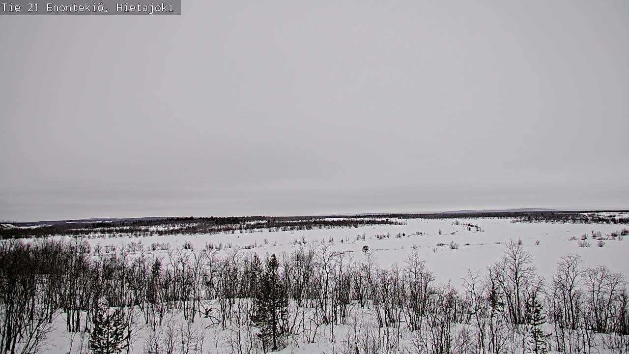 Kelikamerat Kuva Tie 21 Enontekiö, Hietajoki, Enontekiö, Lappi