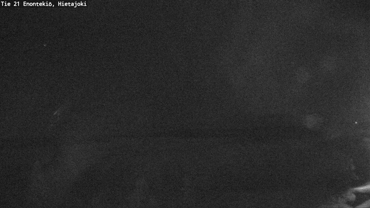 Weather Camera Image Väg 21 Enontekis, Hietajoki, Enontekiö, Lappi