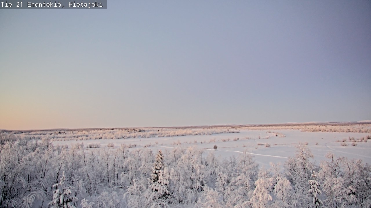 Kelikamerat Kuva Tie 21 Enontekiö, Hietajoki, Enontekiö, Lappi