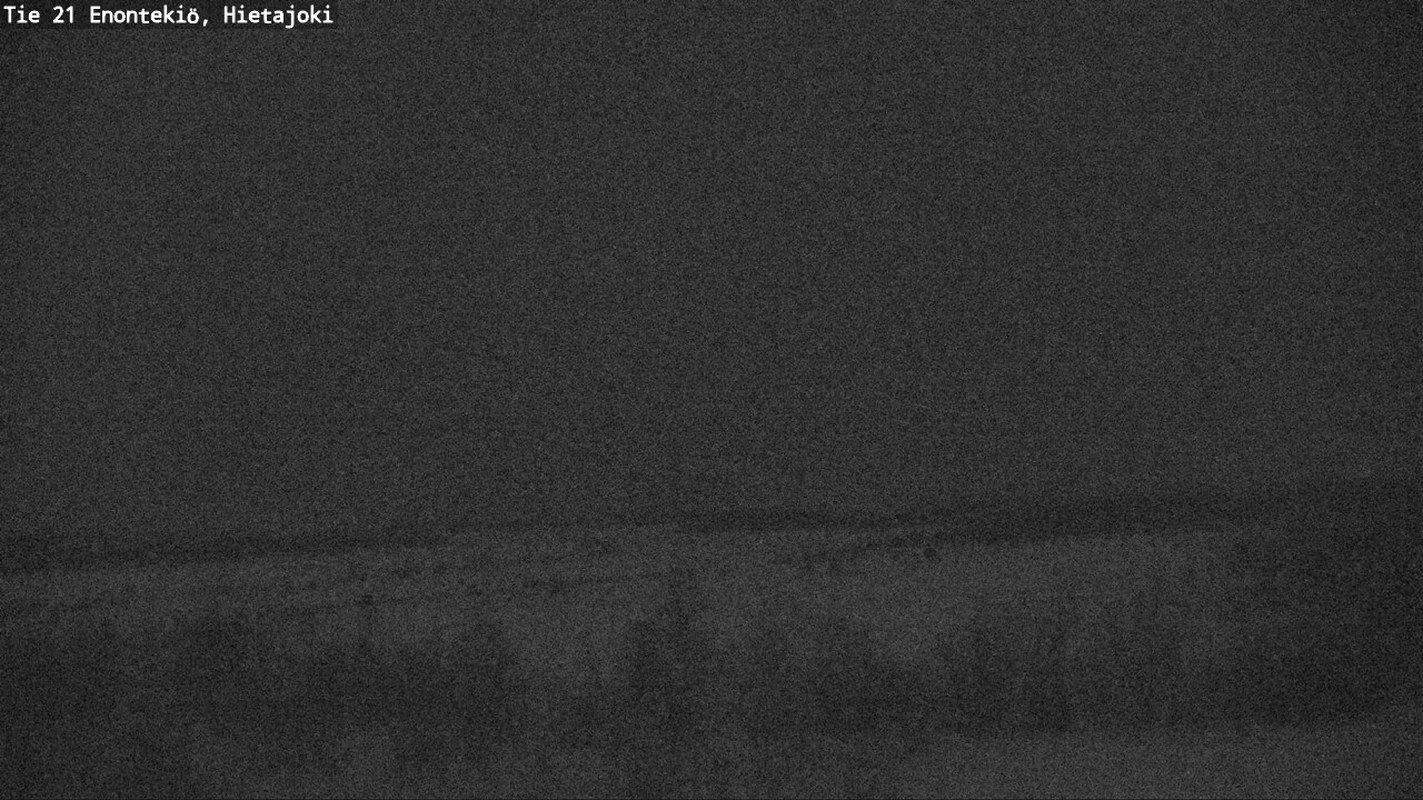 Weather Camera Image Väg 21 Enontekis, Hietajoki, Enontekiö, Lappi