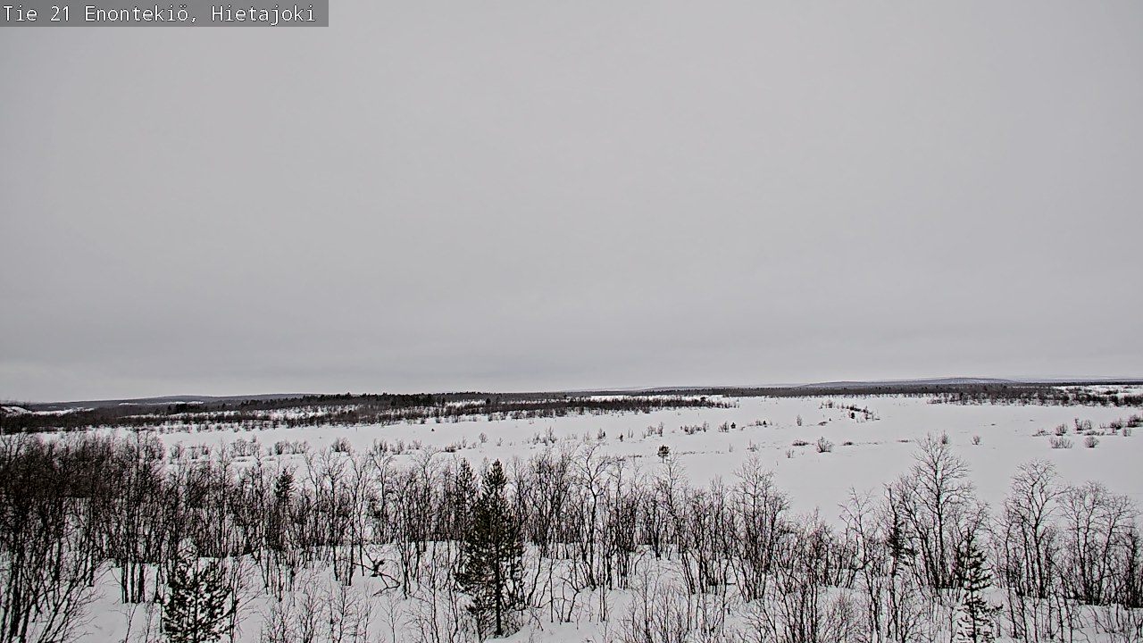 Kelikamerat Kuva Tie 21 Enontekiö, Hietajoki, Enontekiö, Lappi