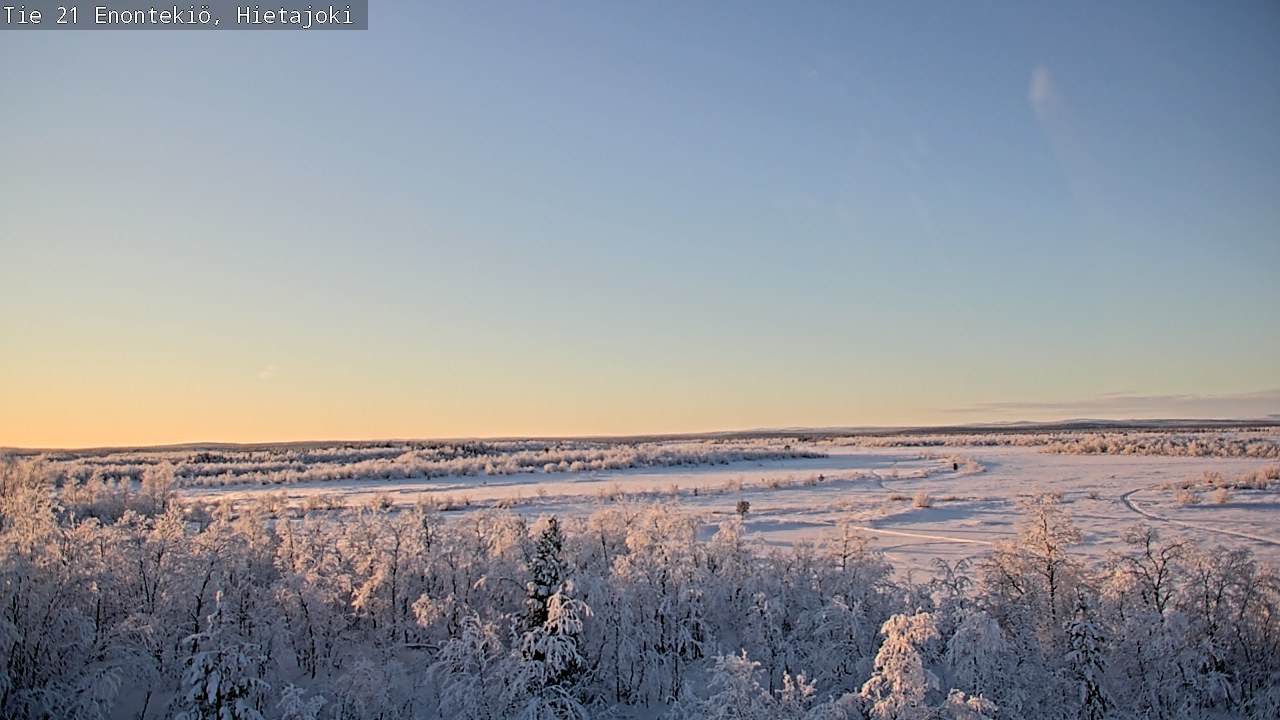 Kelikamerat Kuva Tie 21 Enontekiö, Hietajoki, Enontekiö, Lappi