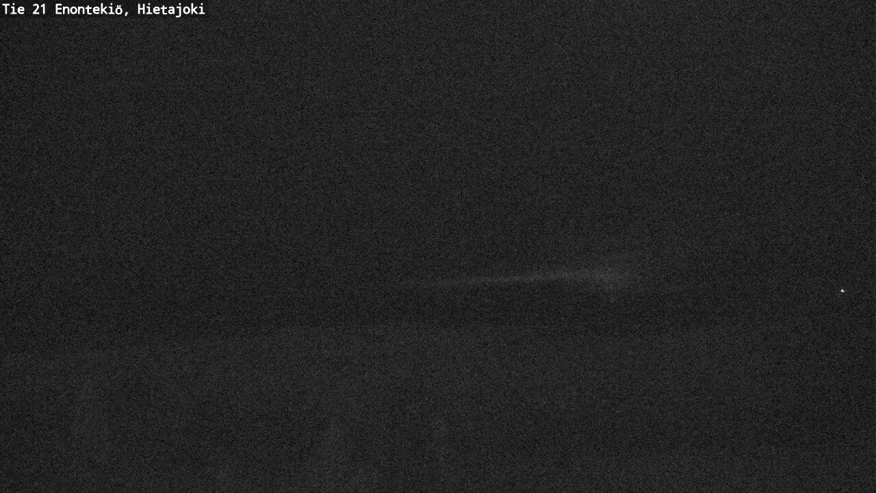 Weather Camera Image Väg 21 Enontekis, Hietajoki, Enontekiö, Lappi