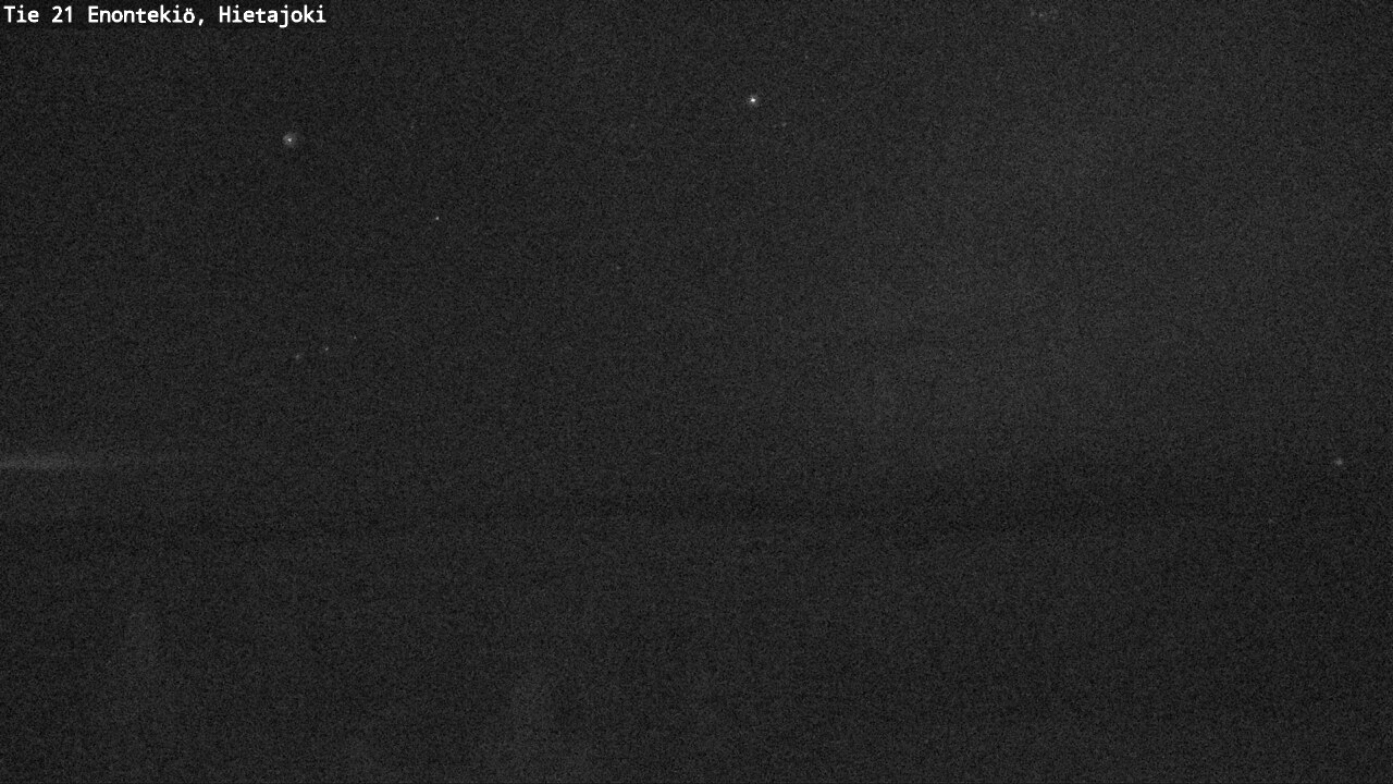 Weather Camera Image Väg 21 Enontekis, Hietajoki, Enontekiö, Lappi