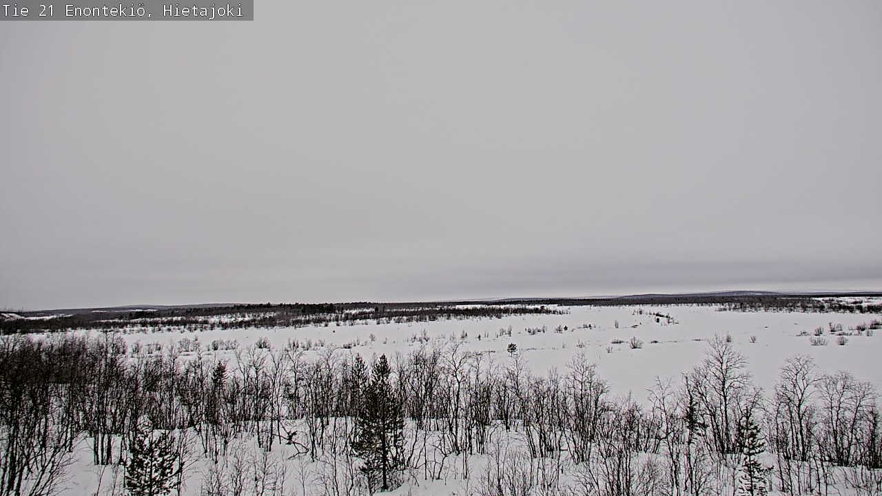 Kelikamerat Kuva Tie 21 Enontekiö, Hietajoki, Enontekiö, Lappi