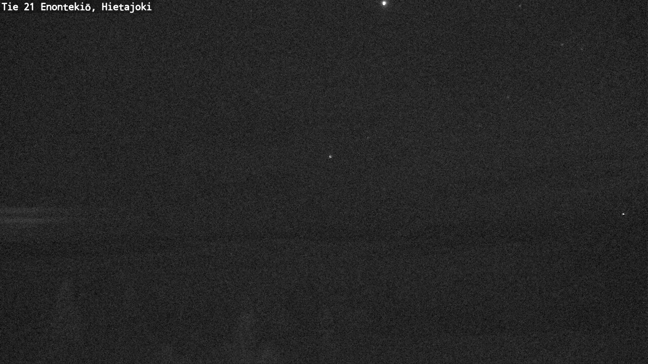 Weather Camera Image Väg 21 Enontekis, Hietajoki, Enontekiö, Lappi