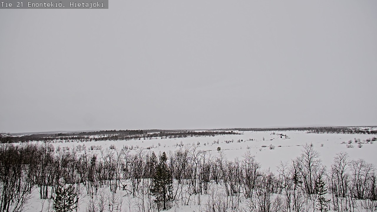 Kelikamerat Kuva Tie 21 Enontekiö, Hietajoki, Enontekiö, Lappi