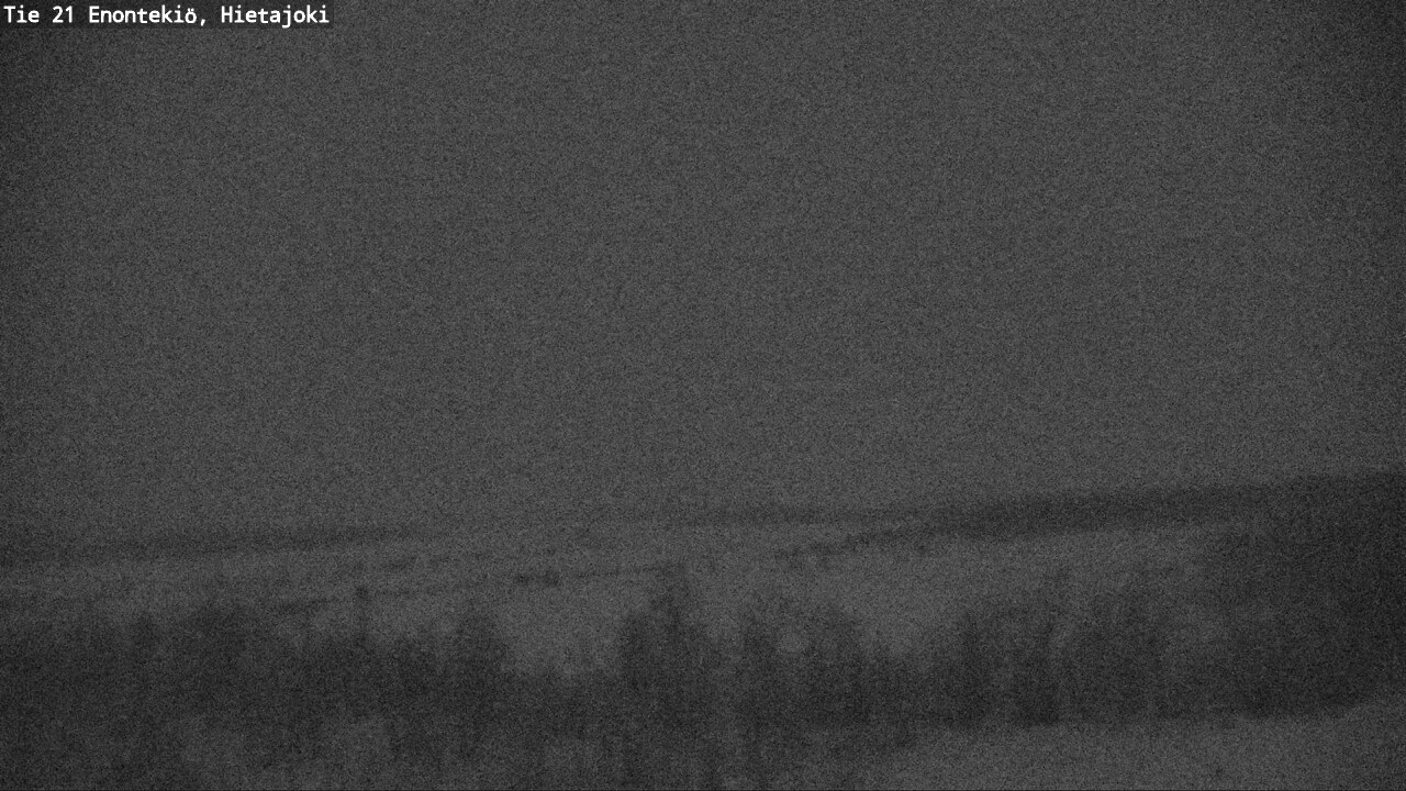 Weather Camera Image Väg 21 Enontekis, Hietajoki, Enontekiö, Lappi