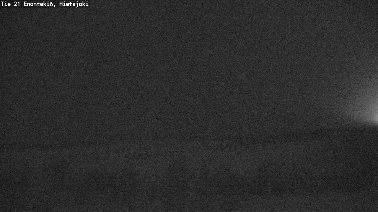 Weather Camera Image Väg 21 Enontekis, Hietajoki, Enontekiö, Lappi