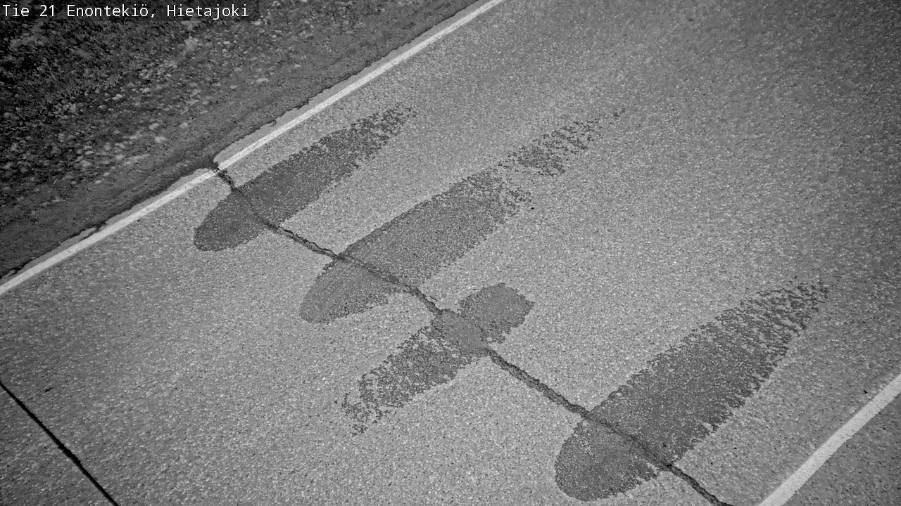 Weather Camera Image Road 21 Enontekiö, Hietajoki, Enontekiö, Lappi