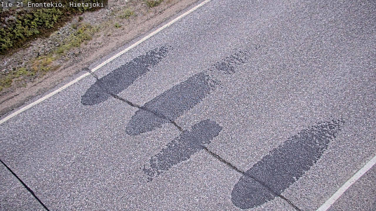 Weather Camera Image Road 21 Enontekiö, Hietajoki, Enontekiö, Lappi