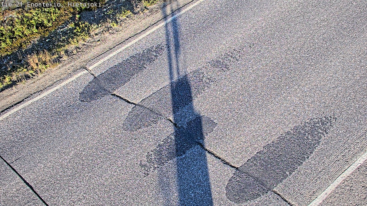 Weather Camera Image Road 21 Enontekiö, Hietajoki, Enontekiö, Lappi