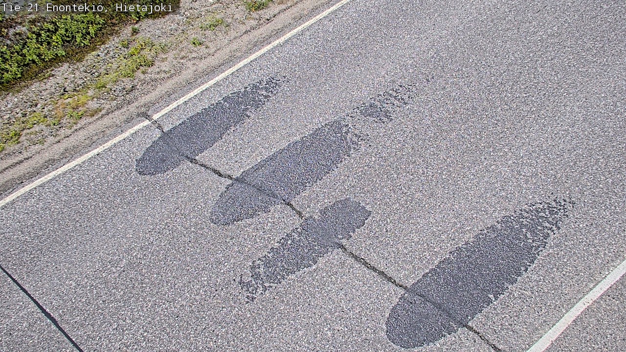 Weather Camera Image Road 21 Enontekiö, Hietajoki, Enontekiö, Lappi