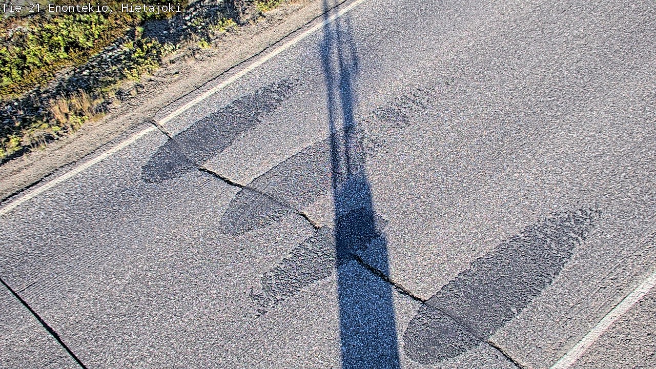 Weather Camera Image Road 21 Enontekiö, Hietajoki, Enontekiö, Lappi