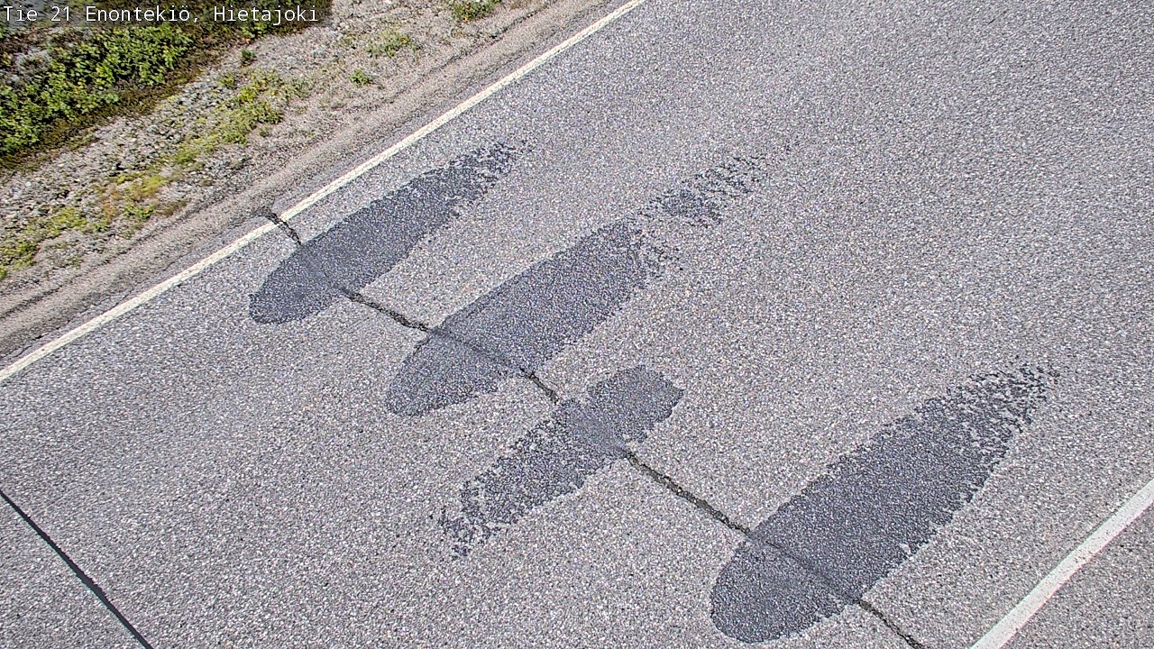 Weather Camera Image Road 21 Enontekiö, Hietajoki, Enontekiö, Lappi