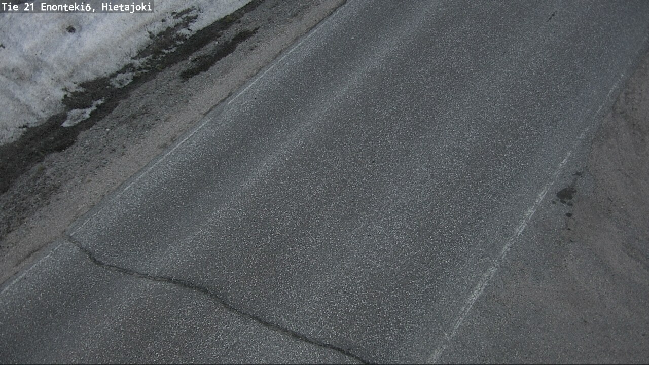 Weather Camera Image Väg 21 Enontekis, Hietajoki, Enontekiö, Lappi