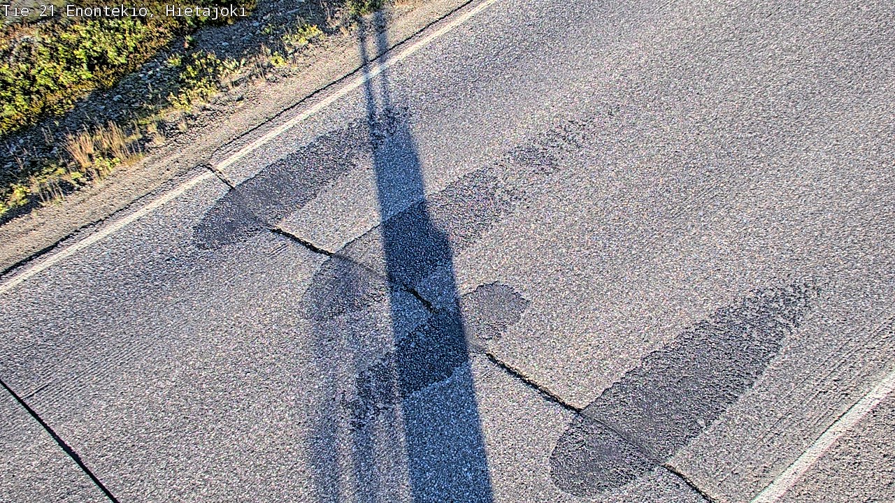 Weather Camera Image Road 21 Enontekiö, Hietajoki, Enontekiö, Lappi