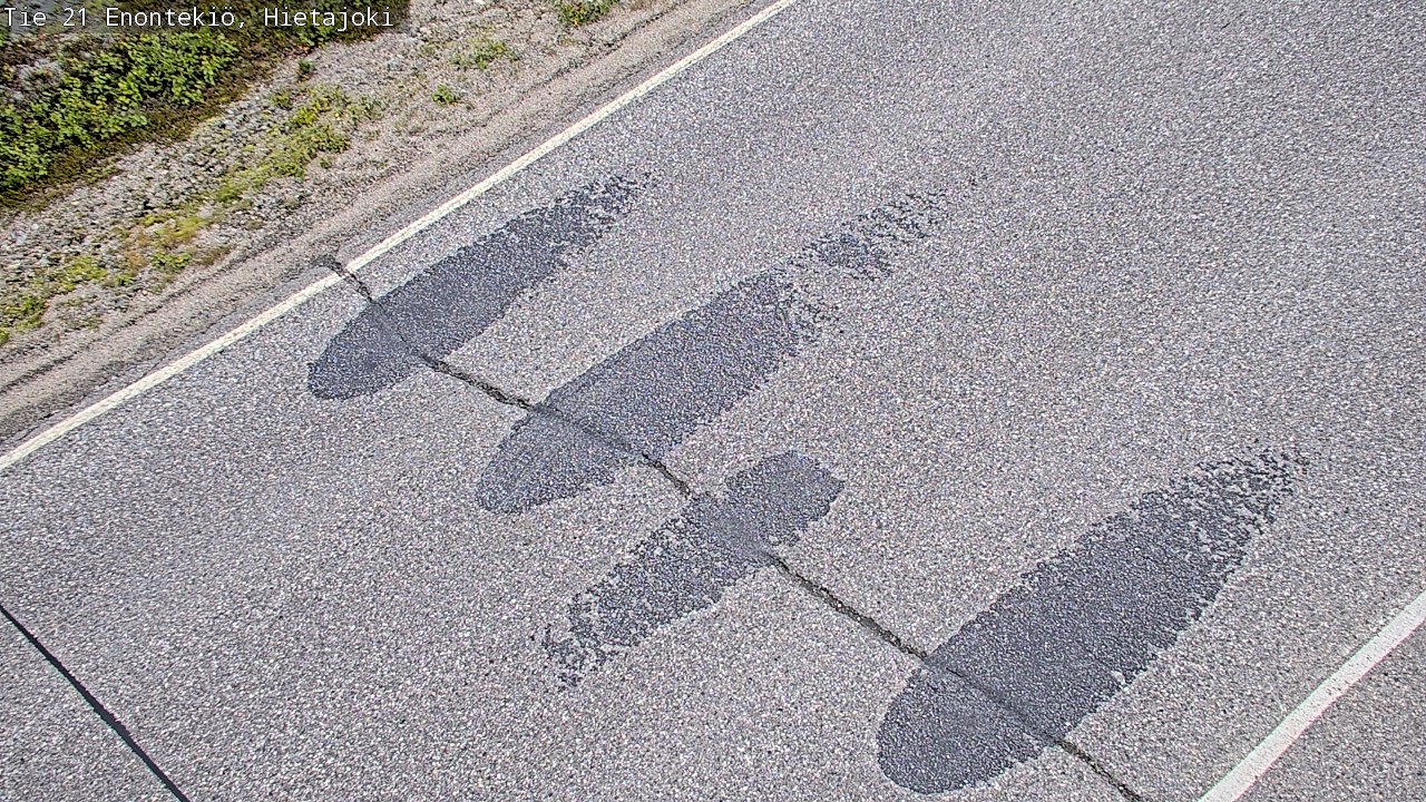 Weather Camera Image Road 21 Enontekiö, Hietajoki, Enontekiö, Lappi