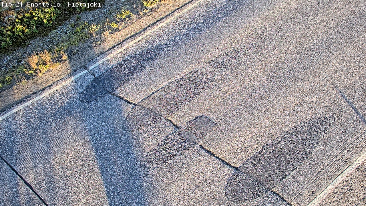 Weather Camera Image Road 21 Enontekiö, Hietajoki, Enontekiö, Lappi