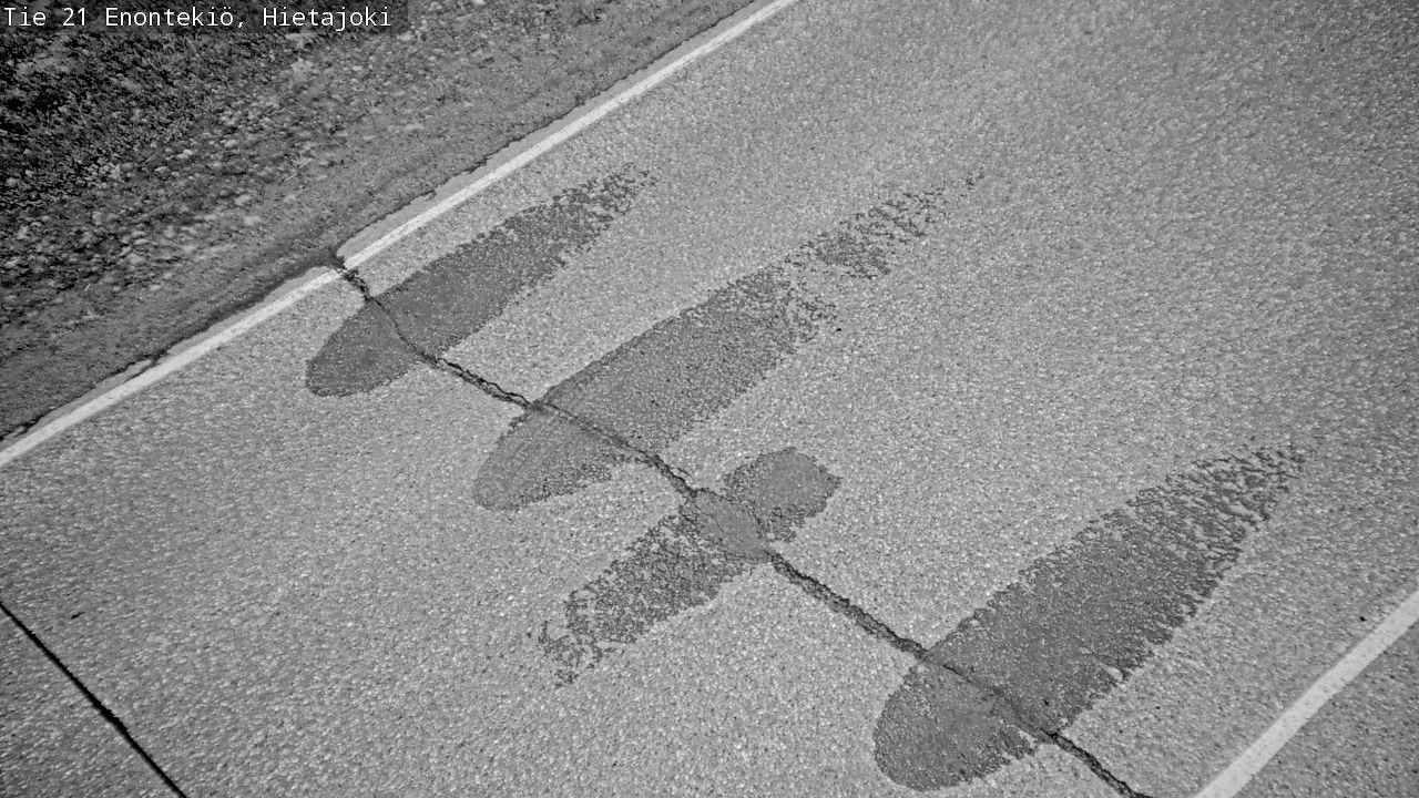 Weather Camera Image Road 21 Enontekiö, Hietajoki, Enontekiö, Lappi