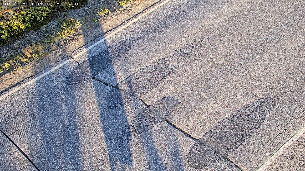 Weather Camera Image Road 21 Enontekiö, Hietajoki, Enontekiö, Lappi