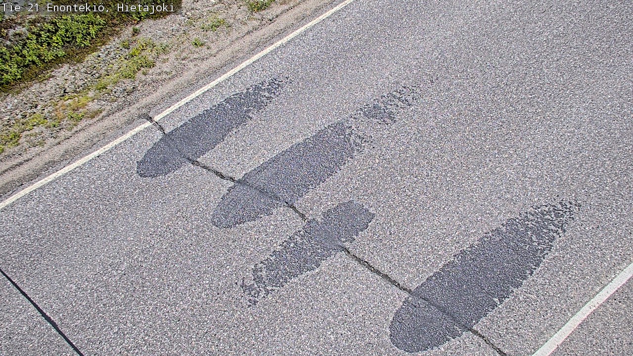Weather Camera Image Road 21 Enontekiö, Hietajoki, Enontekiö, Lappi