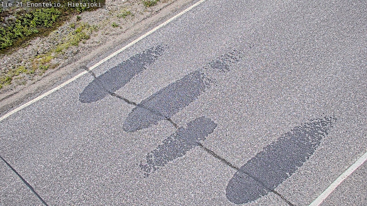Weather Camera Image Road 21 Enontekiö, Hietajoki, Enontekiö, Lappi