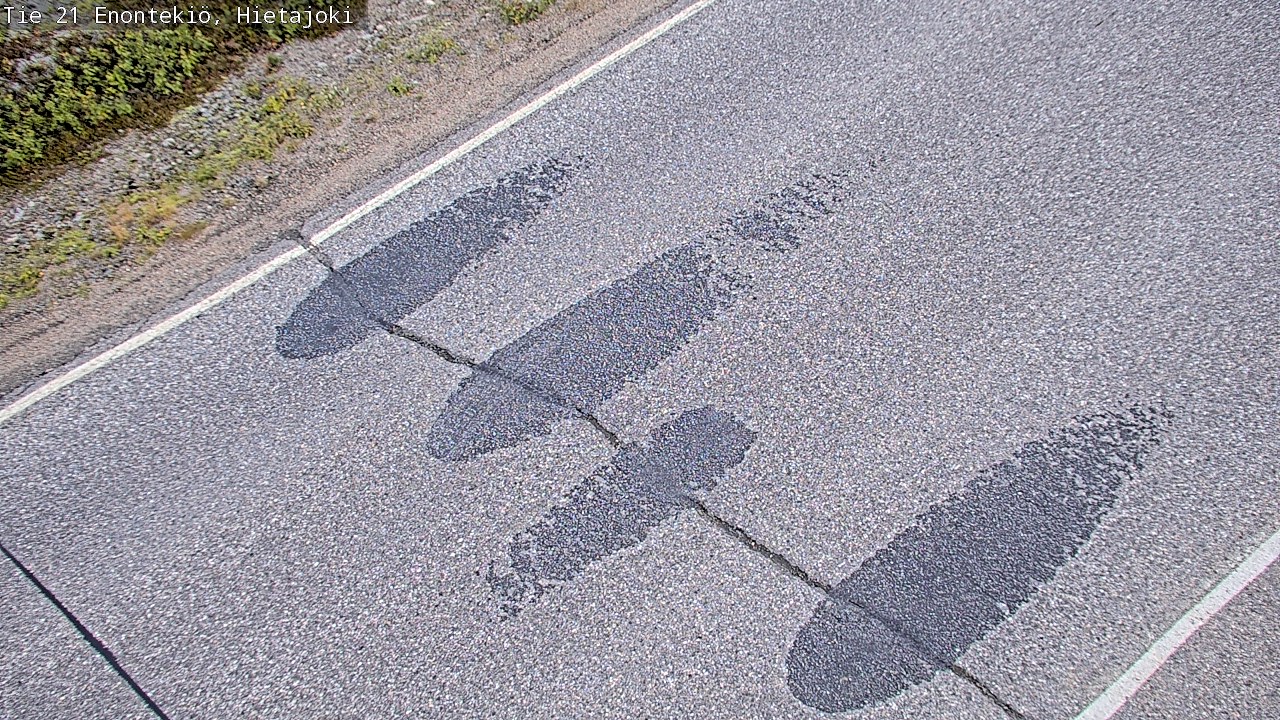Weather Camera Image Road 21 Enontekiö, Hietajoki, Enontekiö, Lappi