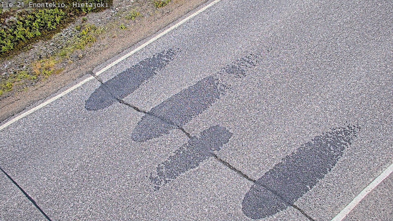 Weather Camera Image Road 21 Enontekiö, Hietajoki, Enontekiö, Lappi
