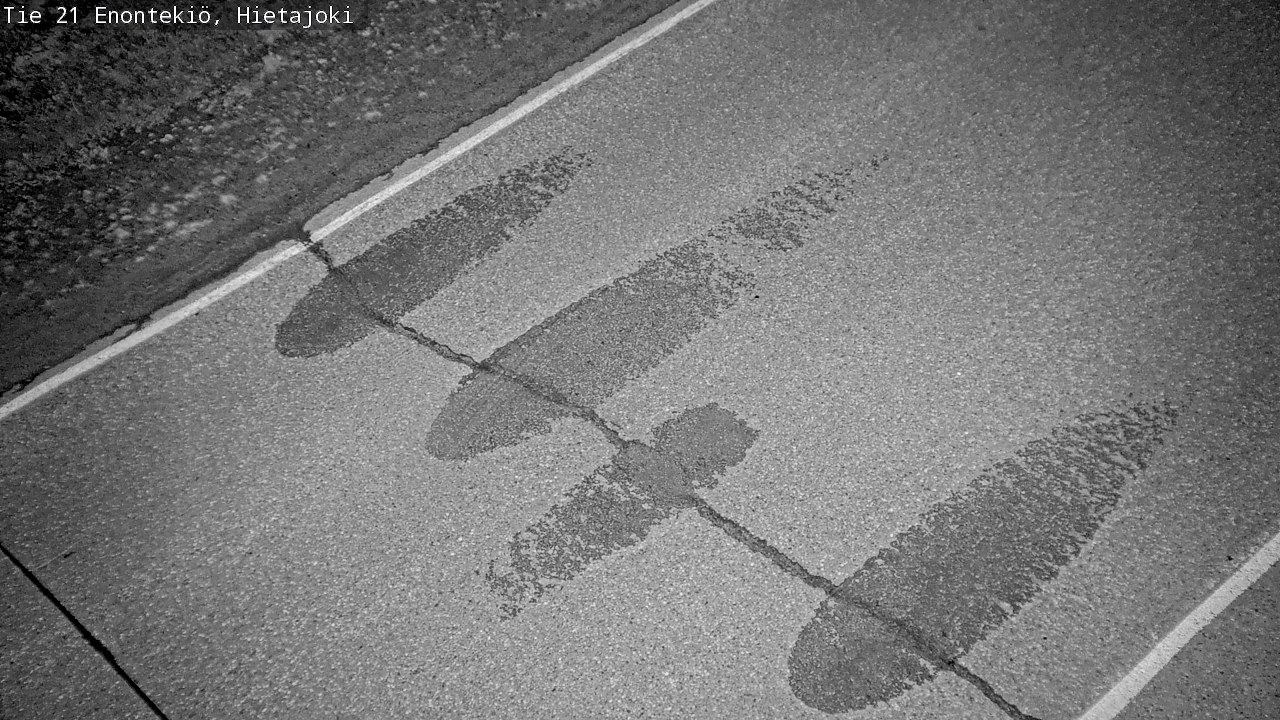 Weather Camera Image Road 21 Enontekiö, Hietajoki, Enontekiö, Lappi